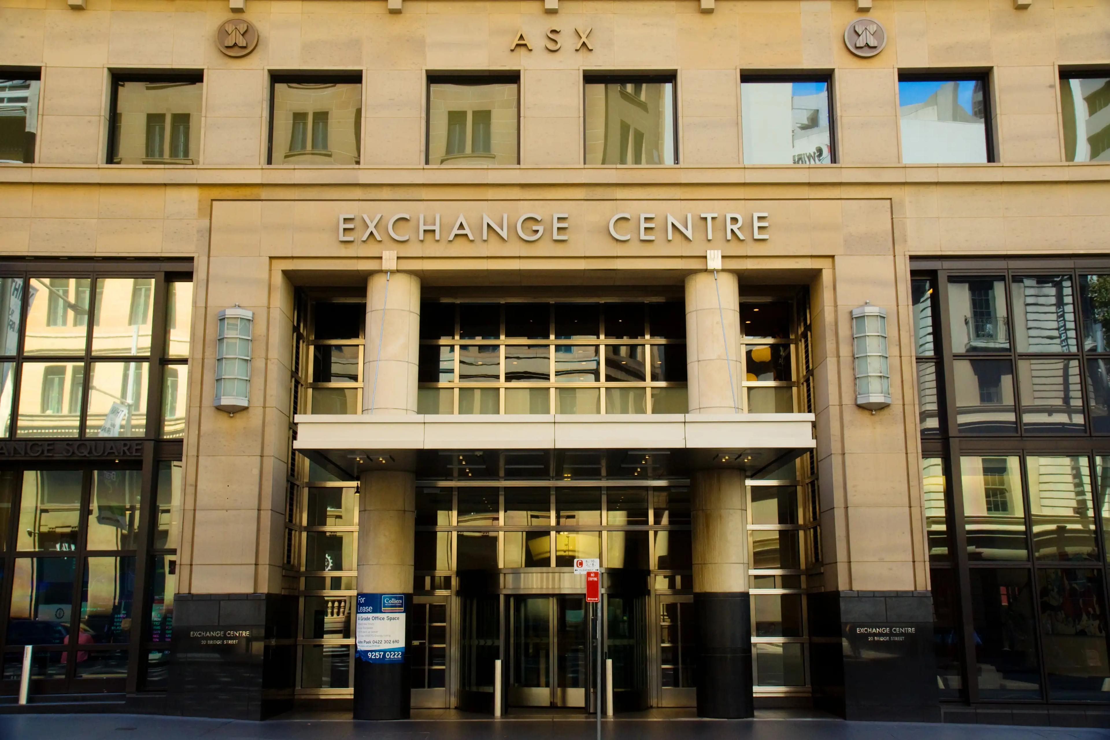 Front on image of the Exchange Centre building